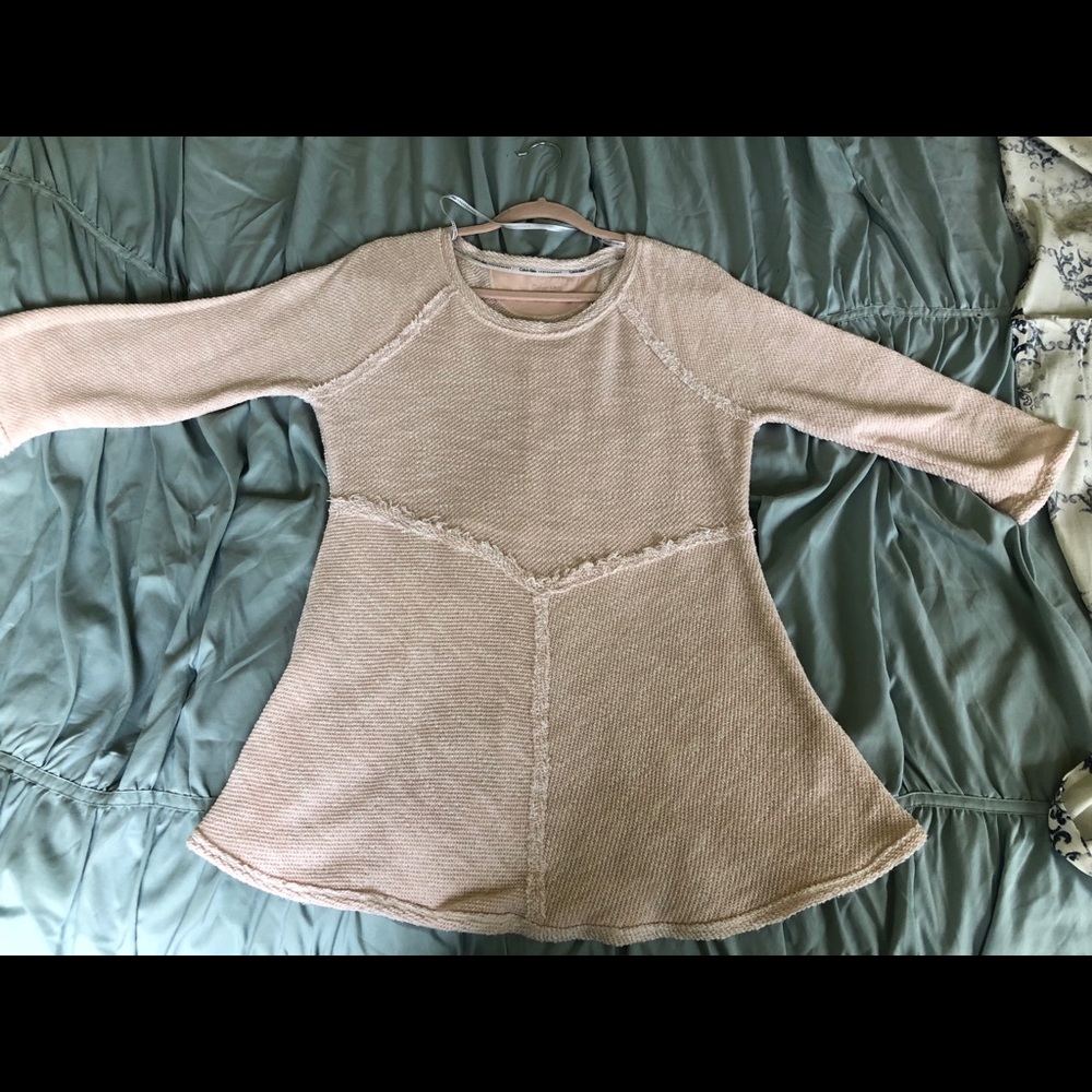 Calvin Klein pink Knit Top - Size Large